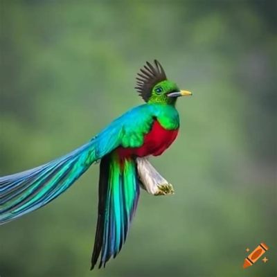  Quetzal: Un uccello dai colori vivaci che vola alto come un sogno!